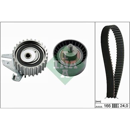 530 0226 10 Комплект ремня ГРМ Schaeffler INA