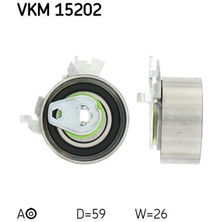VKM 15202 Timing belt tension roll/pulley fits: CHEVROLET EPICA, EVANDA, LA