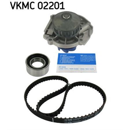 SKF VKMC 02201 - Timing set (belt + pulley + water pump) fits: FIAT PALIO, PUNTO, SIENA, STRADA LANCIA Y 1.2/1.3 09.93-