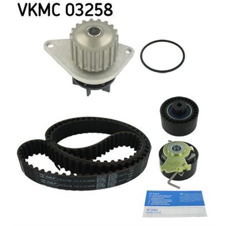 VKMC 03258 Водяной насос + комплект зубчатого ремня SKF 