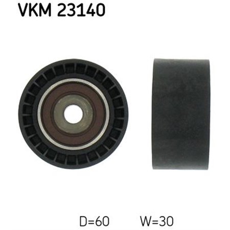 VKM 23140 Kamremsstödrulle/remskiva passar: VOLVO C30, S40 II, S80 II