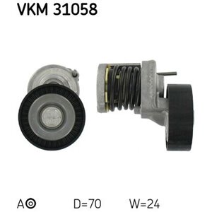 VKM 31058 Multi V belt tensioner fits: AUDI 100 C3, A1, A3, A4 ALLROAD B8, 