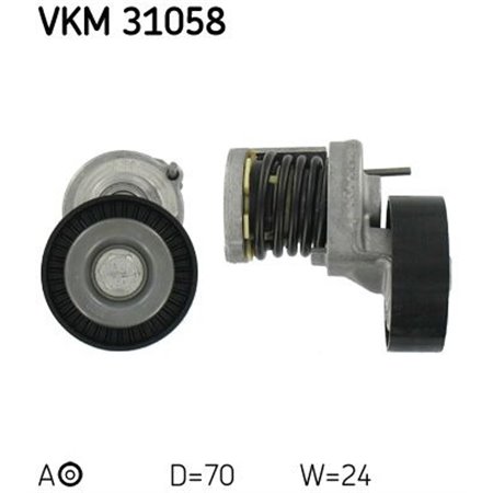 VKM 31058 Belt Tensioner, V-ribbed belt SKF