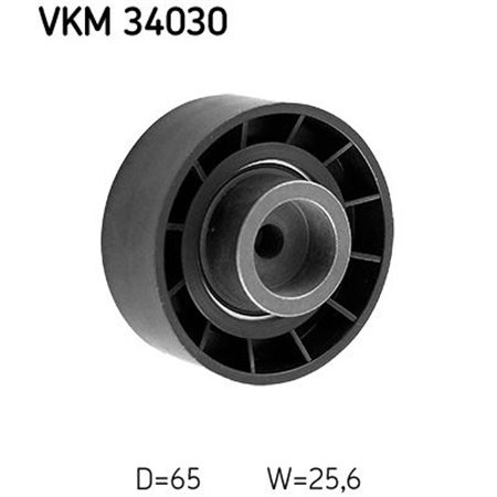 VKM 34030 Паразитный / ведущий ролик, поликлиновой ремень SKF 