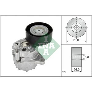 534 0481 10 Remspännare, v-ribbat bälte Schaeffler INA - Top1autovaruosad