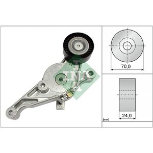 534 0151 10 Multi V belt tensioner fits: AUDI A3; FORD GALAXY I; SEAT ALHAMBR