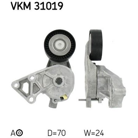 VKM 31019 Multi V belt tensioner fits: AUDI A3 FORD GALAXY I SEAT ALHAMBR