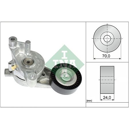 534 0059 10 Remspännare, v-ribbat bälte Schaeffler INA