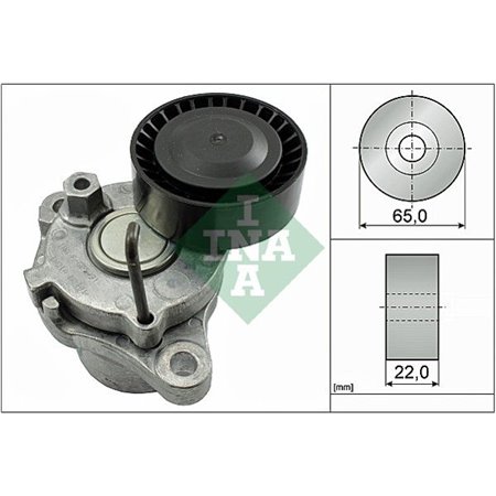 534 0550 10 Belt Tensioner, V-ribbed belt Schaeffler INA