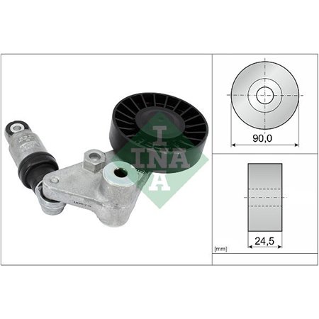 534 0033 10 Belt Tensioner, V-ribbed belt Schaeffler INA