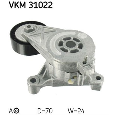 VKM 31022 Multi V-remssträckare passar: AUDI A3 SEAT ALTEA, ALTEA XL, LEON,