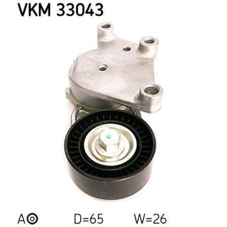 VKM 33043 Belt Tensioner, V-ribbed belt SKF