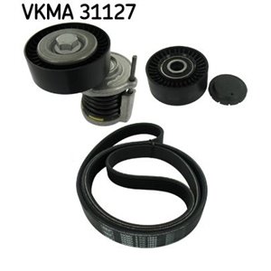 VKMA 31127 Kiilrihmade komplekt (rullidega) sobib: AUDI A4 ALLROAD B8, A4 B8