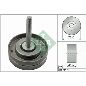 532 0500 10 Deflection,Guide Pulley, V-ribbed belt Schaeffler INA - Top1autovaruosad