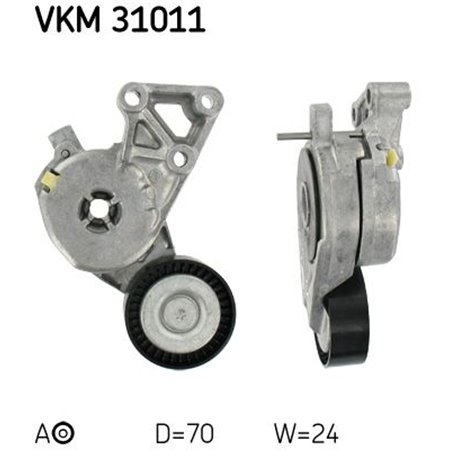 VKM 31011 Vyönkiristin, V-uurrettu vyö SKF