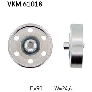 VKM 61018 Deflection,Guide Pulley, V-ribbed belt SKF - Top1autovaruosad