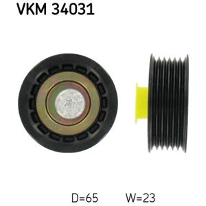 VKM 34031 Avböjning,Styrskiva, V-ribbat bälte SKF - Top1autovaruosad