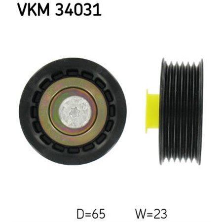 VKM 34031 Паразитный / ведущий ролик, поликлиновой ремень SKF 