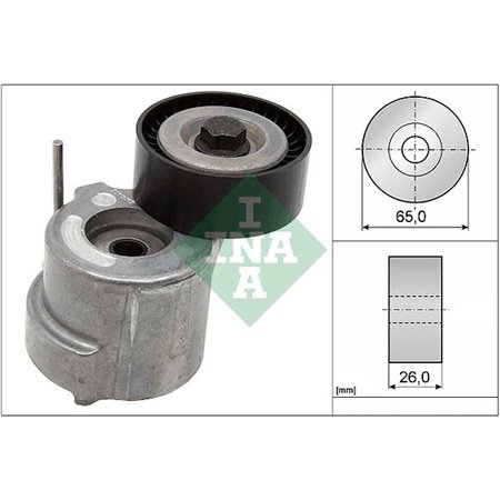 534 0404 10 Belt Tensioner, V-ribbed belt Schaeffler INA