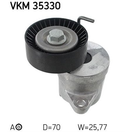 VKM 35330 Натяжной ролик, поликлиновой ремень SKF 