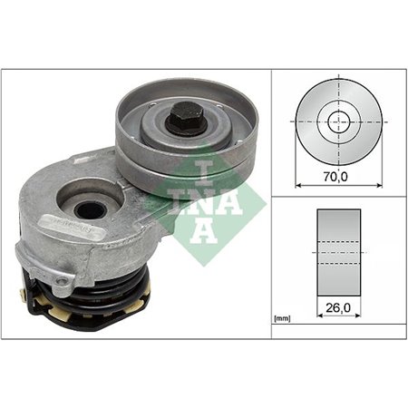 534 0321 10 Belt Tensioner, V-ribbed belt Schaeffler INA