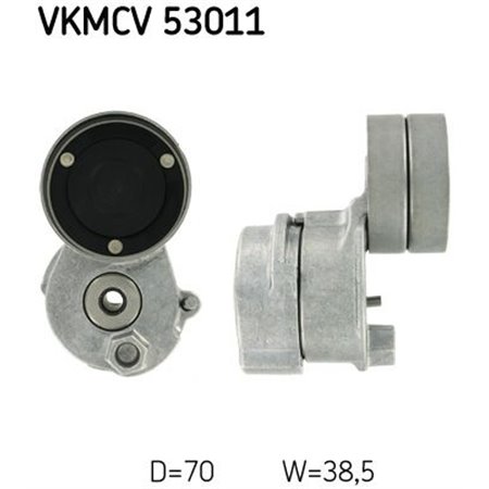 VKMCV 53011 Belt Tensioner, V-ribbed belt SKF