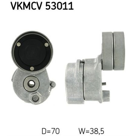 VKMCV 53011 Натажитель поликлинового ремня SKF 