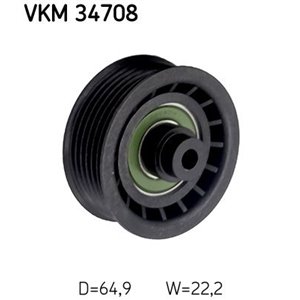 VKM 34708 Poly V belt pulley fits: FORD TOURNEO CUSTOM V362, TRANSIT, TRANS
