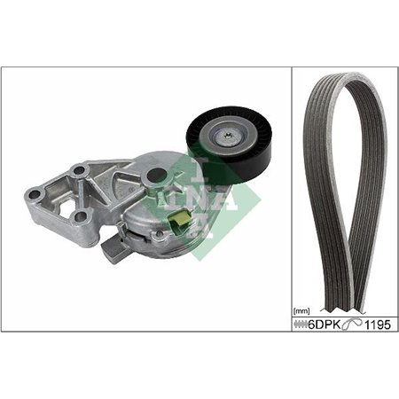 529 0465 10 V-Ribbat Bälte Set Schaeffler INA