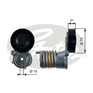 GATT39157 Multi V belt tensioner fits: VOLVO C30, C70 II, S40 II, V50; FORD