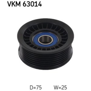 VKM 63014 Poly V belt pulley fits: HONDA ACCORD VIII, CIVIC VIII, CR V III,