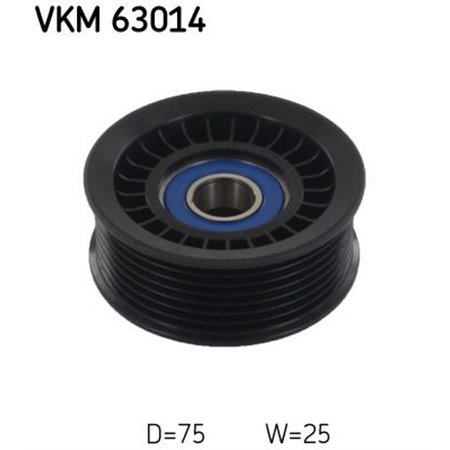 VKM 63014 Deflection/Guide Pulley, V-ribbed belt SKF