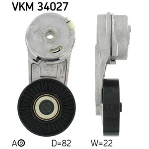 VKM 34027 Belt Tensioner, V-ribbed belt SKF - Top1autovaruosad