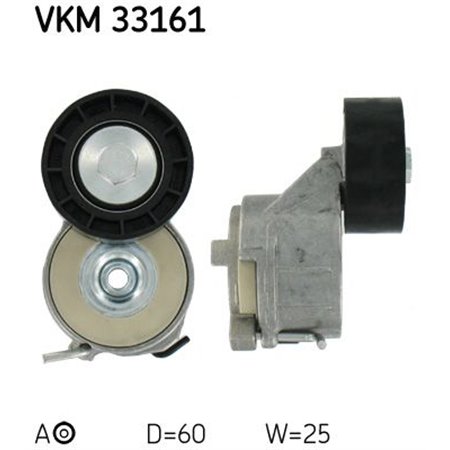 VKM 33161 Belt Tensioner, V-ribbed belt SKF