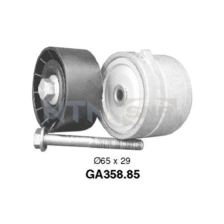 GA358.85 Tensioner Pulley, V-ribbed belt SNR