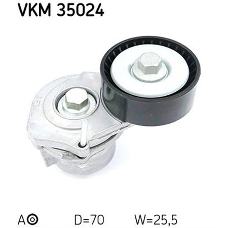 VKM 35024 Multi V-remssträckare passar: CHEVROLET CRUZE, TRAX OPEL ASTRA J,