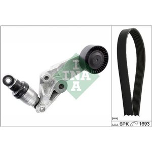 529 0474 10 Поликлиновой ременный комплект Schaeffler INA - Top1autovaruosad