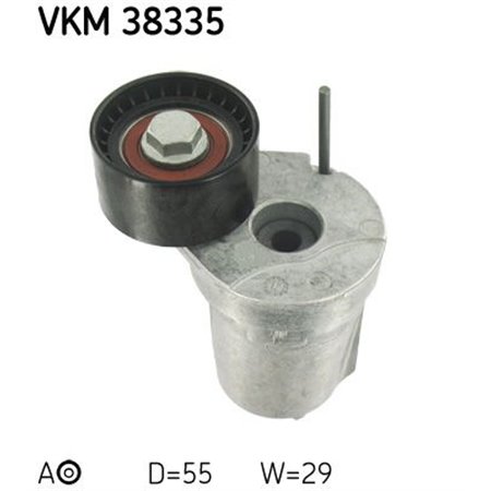 VKM 38335 Натяжитель ремня, клиновой зубча SKF 