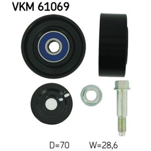 VKM 61069 Паразитный , ведущий ролик, поликлиновой ремень SKF - Top1autovaruosad