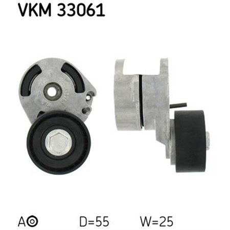 VKM 33061 Multi V belt tensioner fits: CITROEN BERLINGO, BERLINGO/MINIVAN, 