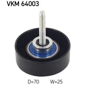 VKM 64003 Avböjning,Styrskiva, V-ribbat bälte SKF - Top1autovaruosad