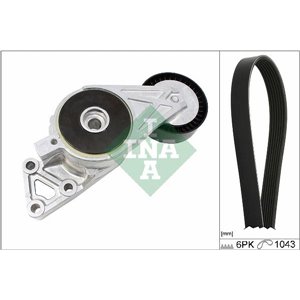 529 0429 10 V-Ribbed Belt Set Schaeffler INA - Top1autovaruosad