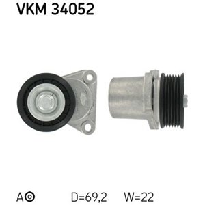 VKM 34052 Multi V belt tensioner fits: VOLVO S80 II, V70 III; FORD GALAXY I