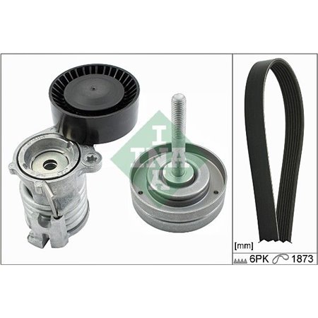 529 0090 10 V-Ribbat Bälte Set Schaeffler INA