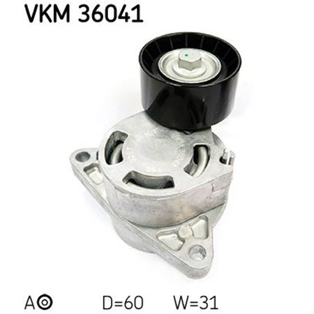 VKM 36041 Belt Tensioner, V-ribbed belt SKF