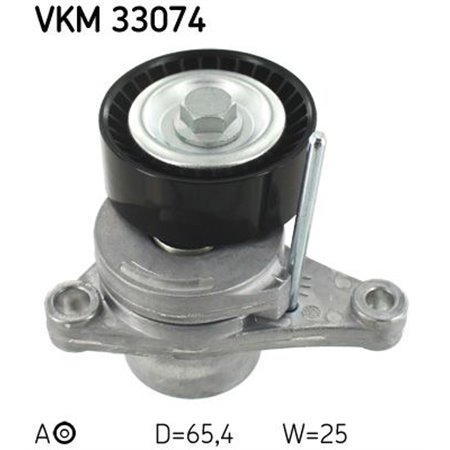 VKM 33074 Натяжитель ремня, клиновой зубча SKF