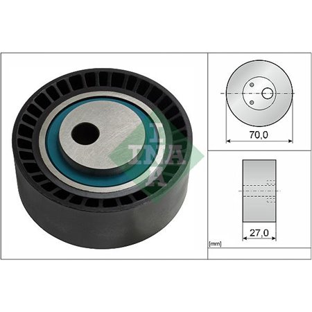 531 0148 10 Натяжной ролик, поликлиновой ремень Schaeffler INA