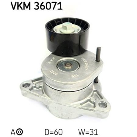 VKM 36071 Belt Tensioner, V-ribbed belt SKF