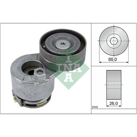 534 0240 10 Belt Tensioner, V-ribbed belt Schaeffler INA