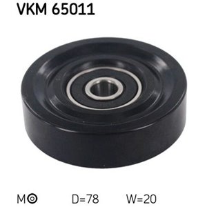 VKM 65011 Poly V belt pulley fits: HYUNDAI ACCENT, ACCENT I, ACCENT II, ACC